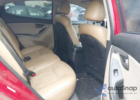 2014 Hyundai Elantra Se from USA, damaged, VIN KMHDH4AE2EU082496